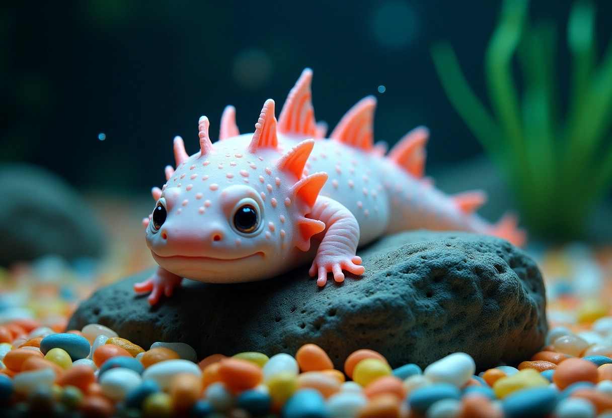 axolotl  mystérieux