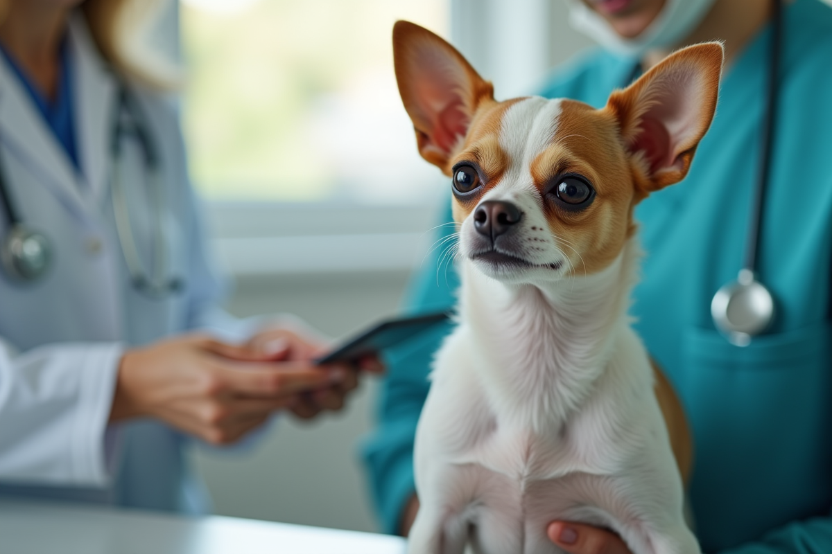 Chihuahua lors d