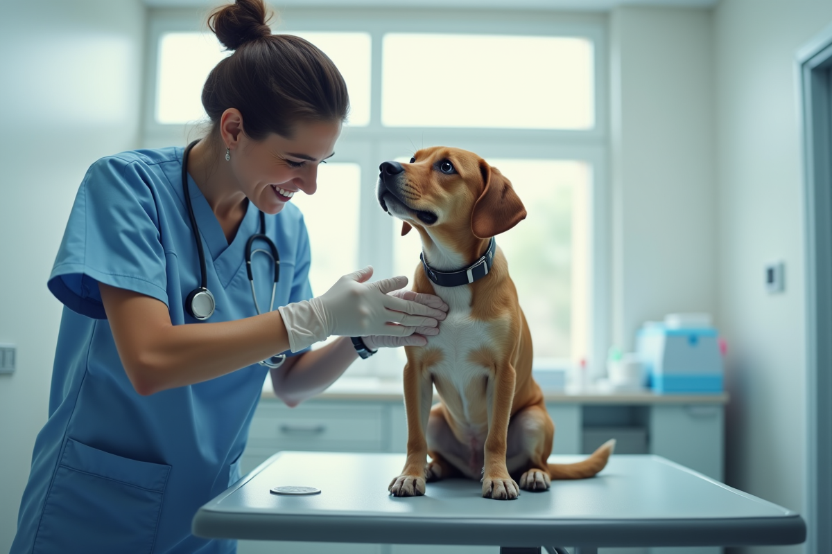 chien malade