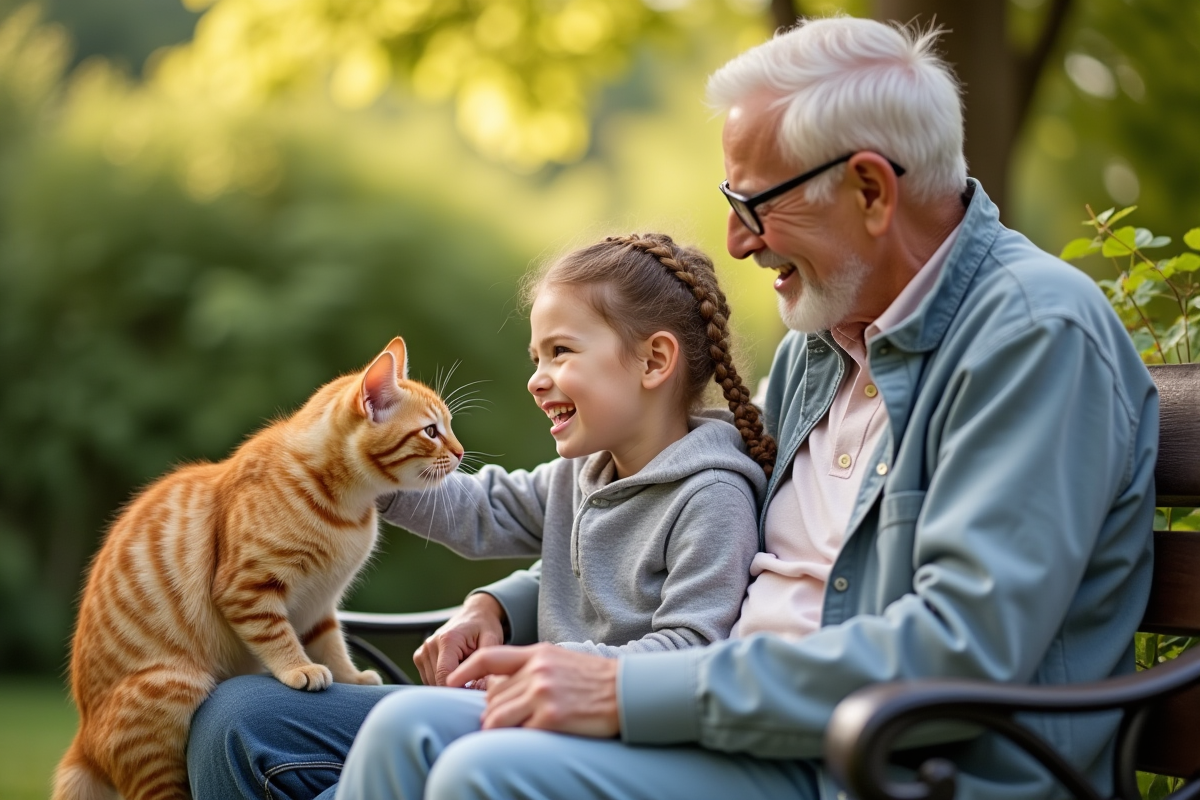 chat affectueux
